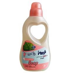 فیروز صابون مایع لباس (صورتی)1000گرم